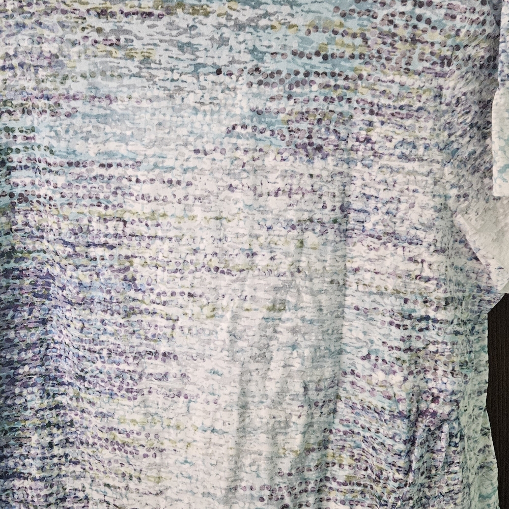 Daisy Fuentes Multicolor V-Neck Blouse - Picture 3 of 3
